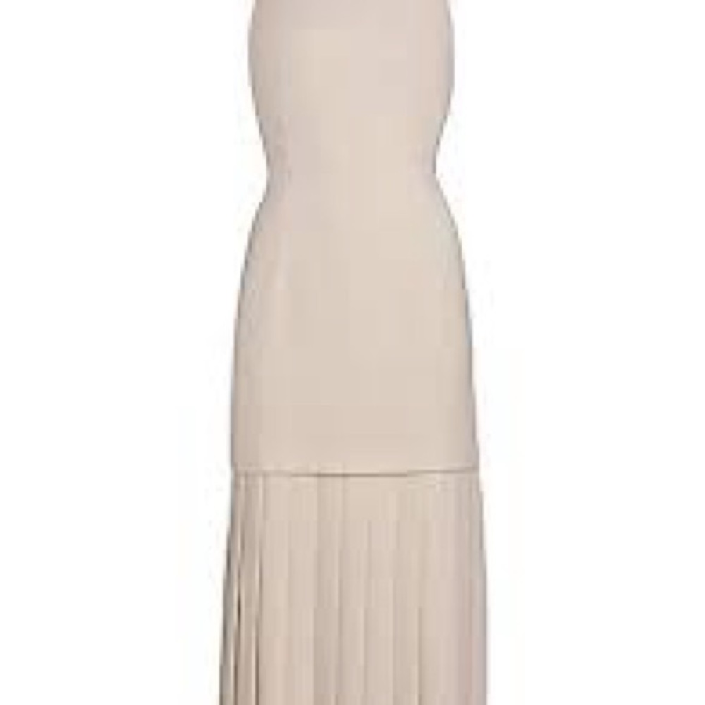 16ARLINGTON Cream Maxi Dress